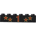 LEGO Brick 1 x 6 with Red and Yellow Stars and 1 (3009)