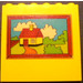 LEGO Brick 1 x 6 x 5 with House and Landscape Sticker (3754)