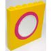 LEGO Brick 1 x 6 x 5 with Round Framed Mirror Sticker (3754)