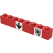 LEGO Brick 1 x 8 with arrow and suitcase Sticker (3008)