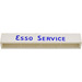 LEGO Brick 1 x 8 with &quot;ESSO SERVICE&quot; without Bottom Tubes with Cross Support