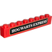 LEGO Brick 1 x 8 with &#039;Hogwarts Express&#039; Sticker (3008)