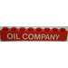 LEGO Steen 1 x 8 met &quot;OIL COMPANY&quot; Sticker van Speelset 373-1 (3008)