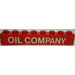 LEGO Brick 1 x 8 with &quot;OIL COMPANY&quot; Sticker from Set 373-1 (3008)
