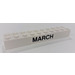 LEGO Brick 2 x 10 with &quot;MARCH&quot; and &quot;APRIL&quot; (3006 / 97625)