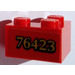 LEGO Backstein 2 x 2 Ecke mit 76423 Recht Aufkleber (2357)