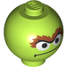 LEGO Steen 2 x 2 Rond Sphere met Oscar the Grouch Hoofd (37837 / 73297)