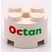 LEGO Brick 2 x 2 Round with Octan (3941)