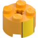 LEGO Brick 2 x 2 Round with Yellow Square (3941)