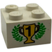LEGO Brick 2 x 2 with 1st Place Trophy and Laurels (3003 / 83051)