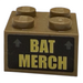 LEGO Brick 2 x 2 with 'BAT MERCH' Sticker (3003)