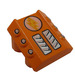 LEGO Backstein 2 x 2 mit Flanges und Pistons mit Flanges und Pistons mit Light / Lightning Bolt (30603)