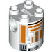 LEGO Kloss 2 x 2 x 2 Rund med R3-A2 Astromech Droid Kropp med bunnakselholder &#039;x&#039; form &#039;+&#039; orientering (24048 / 30361)