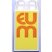 LEGO Brick 2 x 2 x 3 with Eum Part of Museum Sticker (30145)