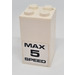 LEGO Brick 2 x 2 x 3 with &#039;MAX 5 SPEED&#039; Sticker (30145)