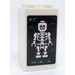 LEGO Brick 2 x 2 x 3 with Skeleton X-ray Sticker (30145)