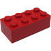 LEGO Brique 2 x 4 (Plus tôt, sans supports croisés) (3001)