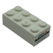 LEGO Brick 2 x 4 with 'FUEL4 SPEED' Logo on Both Sides Sticker (3001)