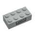 LEGO Brick 2 x 4 with &#039;JC60111&#039; Sticker (3001)