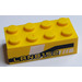LEGO Brique 2 x 4 avec &#039;LAN8152&#039; Autocollant (3001)