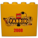 LEGO Brick 2 x 4 x 3 with Fabrik 2008 (Yellow Plunger) (30144)