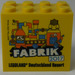 LEGO Brick 2 x 4 x 3 with &#039;FABRIK 2017&#039; and &#039;LEGOLAND Deutschland Resort&#039; (30144)