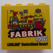LEGO Brick 2 x 4 x 3 with &#039;fabrik 2019&#039; and &#039;legoland Deutschland Resort&#039; (30144)