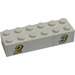 LEGO Kloss 2 x 6 med &quot;2&quot; / &quot;3&quot; Klistremerke (2456)