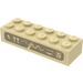 LEGO Kloss 2 x 6 med Hieroglyphs Klistremerke (2456 / 44237)