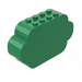 LEGO Brique 2 x 8 x 4 avec Incurvé Ends (6214)