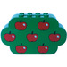 LEGO Brick 2 x 8 x 4 with Curved Ends with Apples (6214 / 82301)