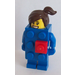 LEGO Backstein Suit Girl Minifigur