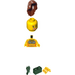 LEGO Brickbeard's Bounty Figurehead Mermaid with Bracket Minifigure LEGO Brickbeard's Bounty Figurehead Mermaid with Bracket Minifigure