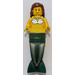 LEGO Brickbeard&#039;s Bounty Figurehead Mermaid with Bracket Minifigure