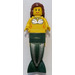 LEGO Brickbeard&#039;s Bounty Figurehead Mermaid met Beugel minifiguur