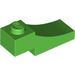 LEGO Fel groen Boog 1 x 3 Omgekeerd (70681)
