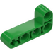 LEGO Bright Green Beam 2 x 4 Bent 90 Degrees, 2 and 4 holes (32140 / 42137)