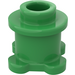 LEGO Vert Clair Brique 1 x 1 x 0.7 Rond avec Fleur Base (33286)