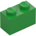 LEGO Verde brillante Ladrillo 1 x 2 con tubo inferior (3004 / 93792)