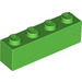 LEGO Bright Green Brick 1 x 4 (3010 / 6146)