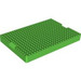 LEGO Fel groen Steen 16 X 24 x 2 Deksel (93608)