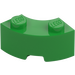 LEGO Bright Green Brick 2 x 2 Round Corner with Stud Notch and Reinforced Underside (85080)