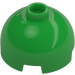 LEGO Bright Green Brick 2 x 2 Round with Dome Top (with Axle Holder) (3262 / 30367)