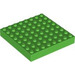 LEGO Bright Green Brick 8 x 8 (4201 / 43802)