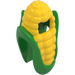 LEGO Klargrön Corn Cob Kostym med Gul Kernels (29575 / 72345)