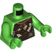 LEGO Bright Green Donatello Scuba Gear Minifig Torso (973 / 76382)
