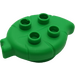 LEGO Leuchtend grün Duplo Blatt (31220)