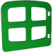 LEGO Leuchtend grün Duplo Fenster 2 x 4 x 3 (4809)