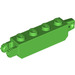LEGO Fel groen Scharnier Steen 1 x 4 Vergrendelings Dubbele (30387 / 54661)
