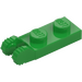 LEGO Bright Green Hinge Plate 1 x 2 with Dual Fingers (44302 / 54657)